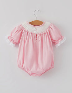 Bunny smocked Romper