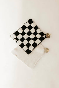 Lovey | Black & White Checkered