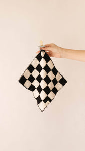 Lovey | Black & White Checkered