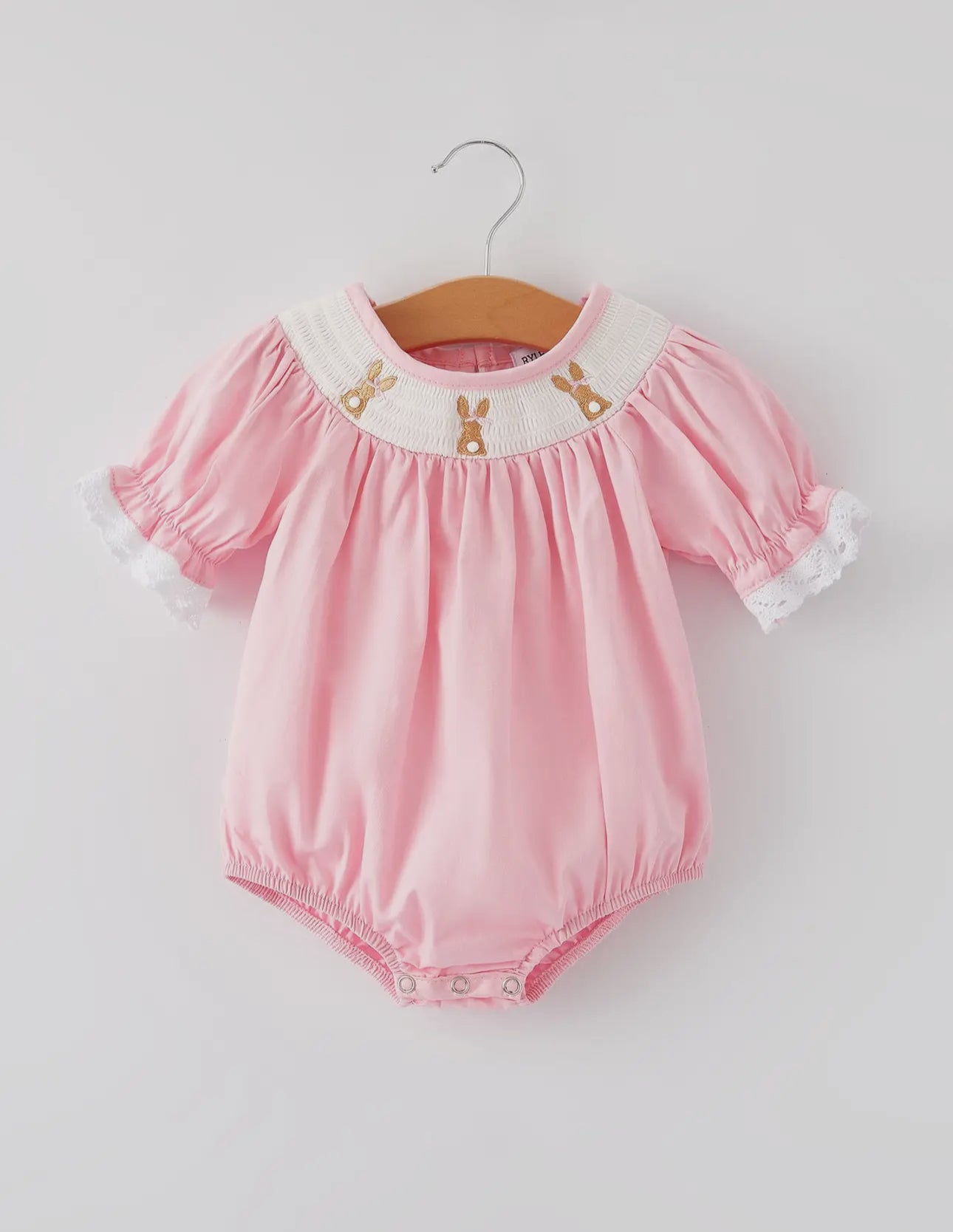 Bunny smocked Romper