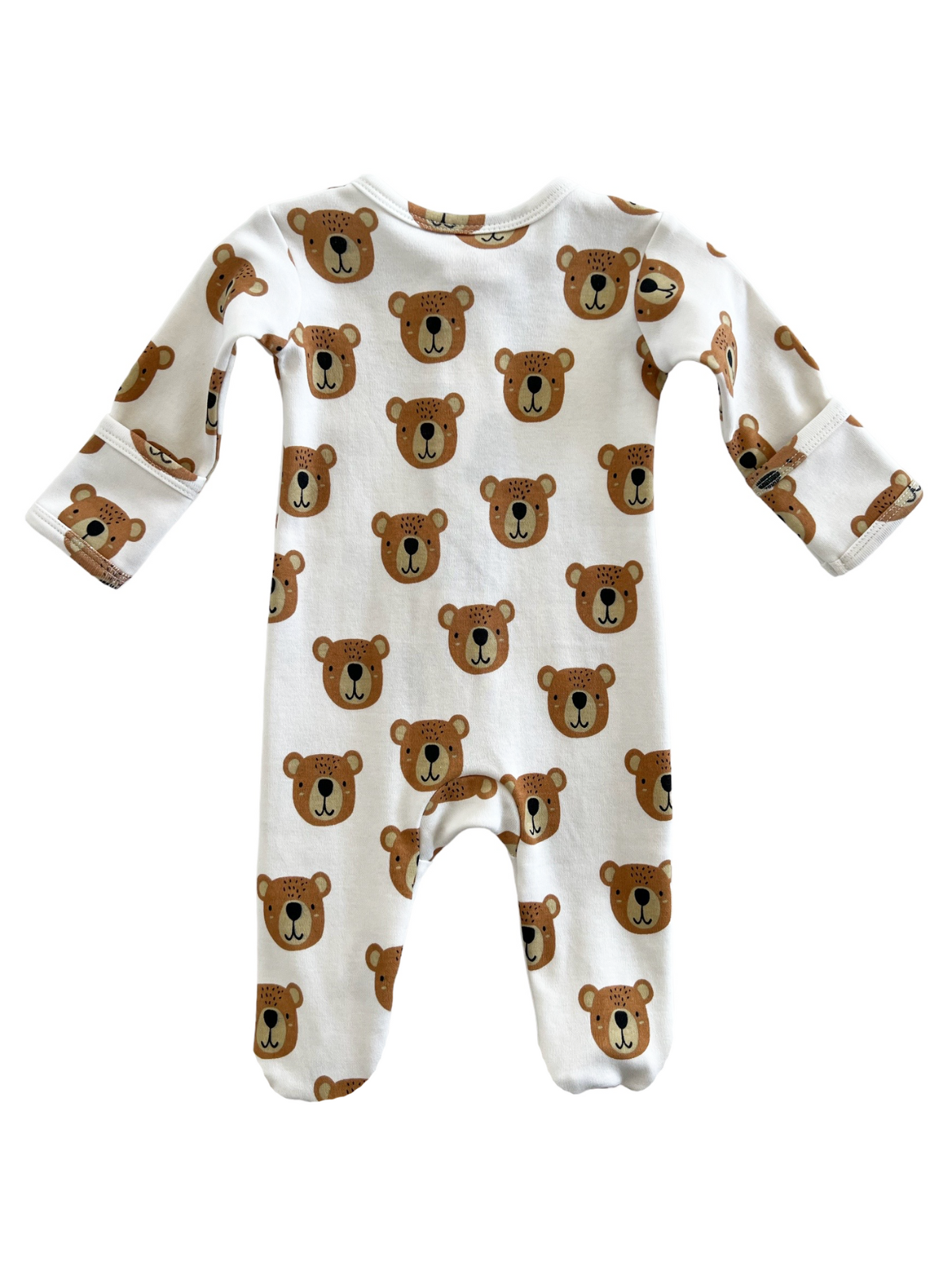 Baby Bear / Organic Zip Footie