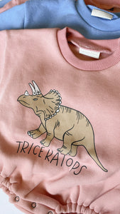 Triceratops Romper