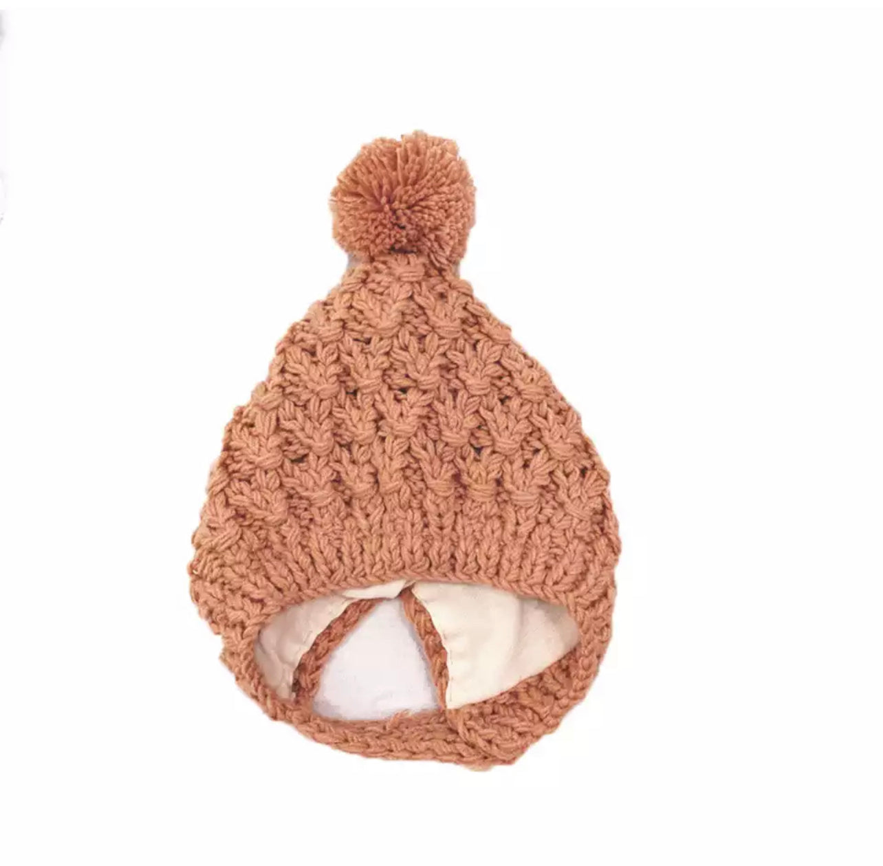 Knitted Lined Beanie