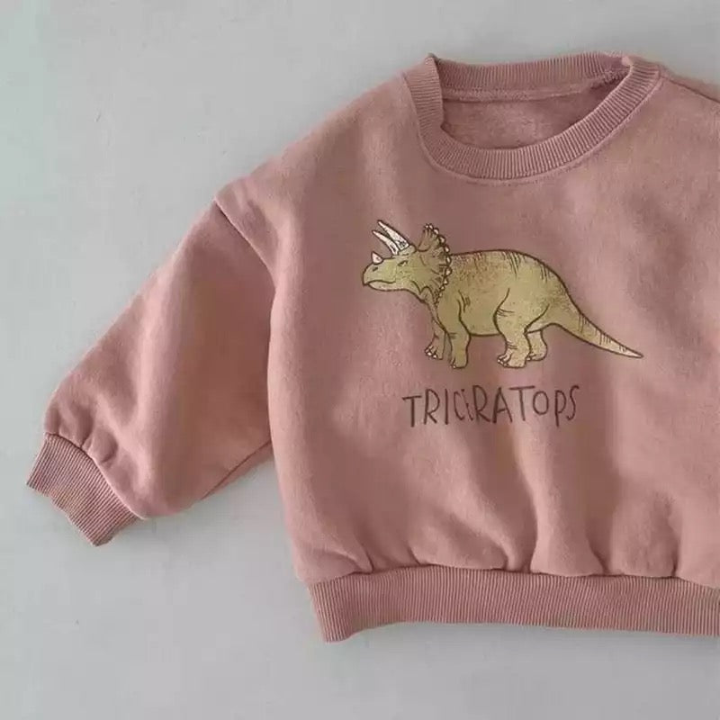 Triceratops Plush Pullover