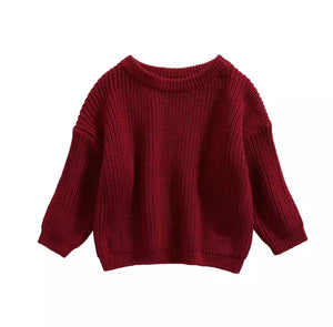 Christmas Red Chunky Sweater