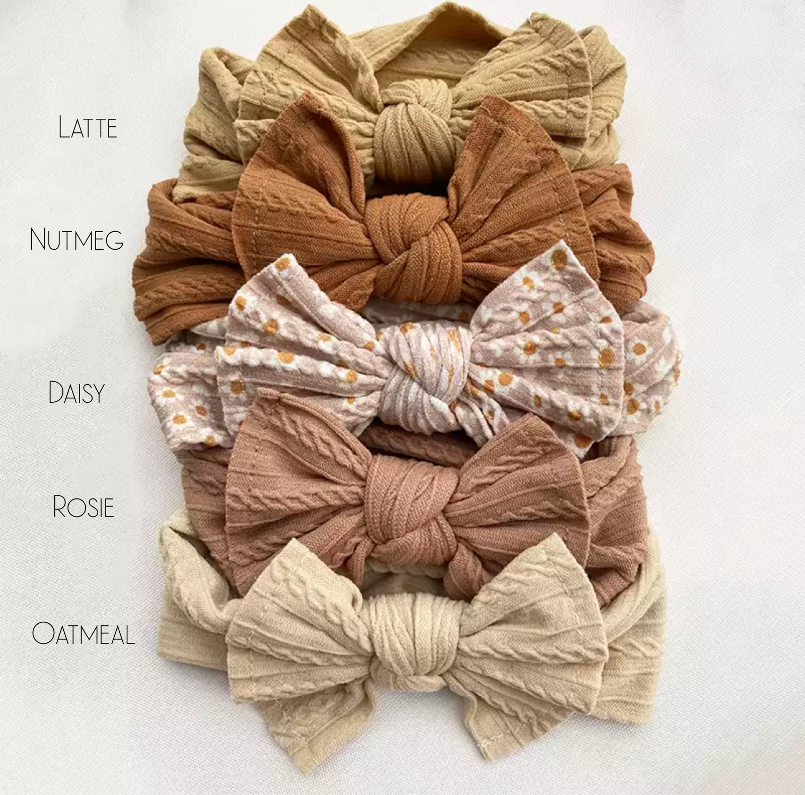 Lilah Cable Knit Headwraps